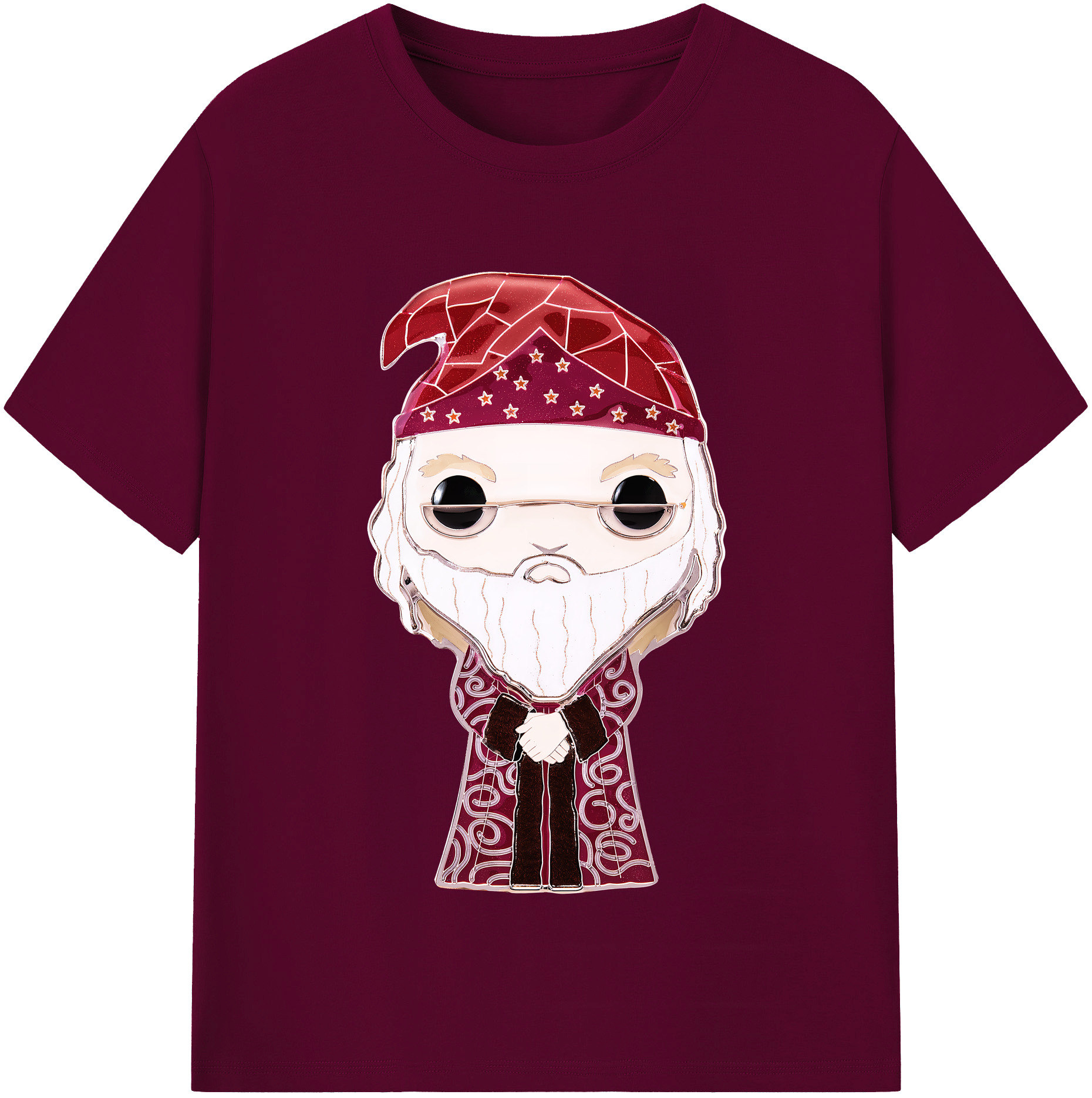 （画像用） Harry Potter ハリー・ポッターシリーズ レディースカジュアルプリントTシャツ（綿100％）